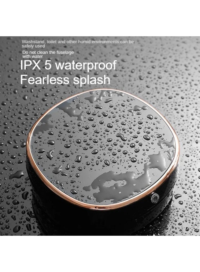 موزع صابون ذكي مُعلق على الحائط بحساس تلقائي - يوزع الرغوة تلقائيًا، قابل لإعادة الشحن ومضاد للبكتيريا، متوافق مع سائل غسيل الصحون - Image 5