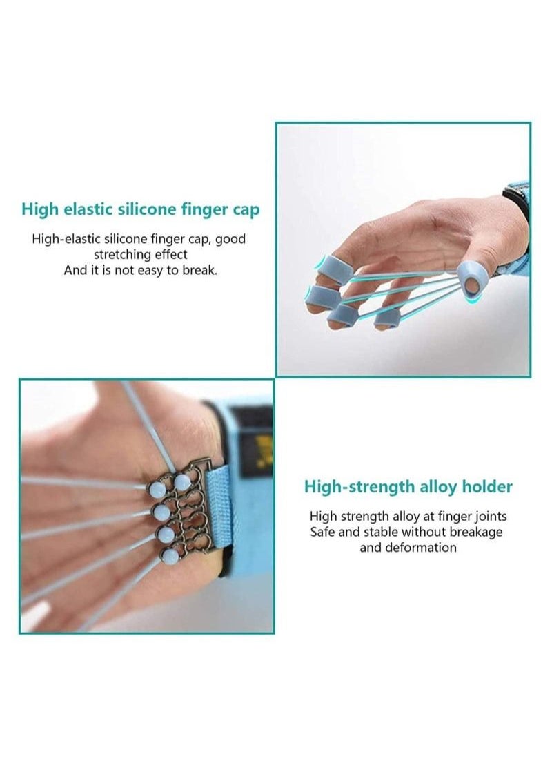 Grip Strengtheners, Finger Exercising Trainer, Finger Rehabilitation, Training Device, Suitable for Musicians, Doctors, Rock Climbers, Boxers