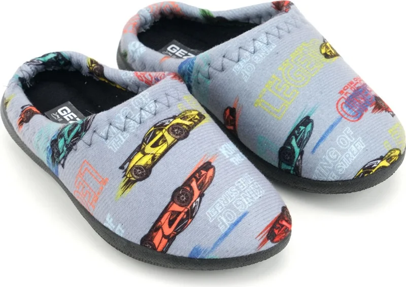 Gezer Boy Winter Legend Comfortable Sole Home Garden Gondola Slippers