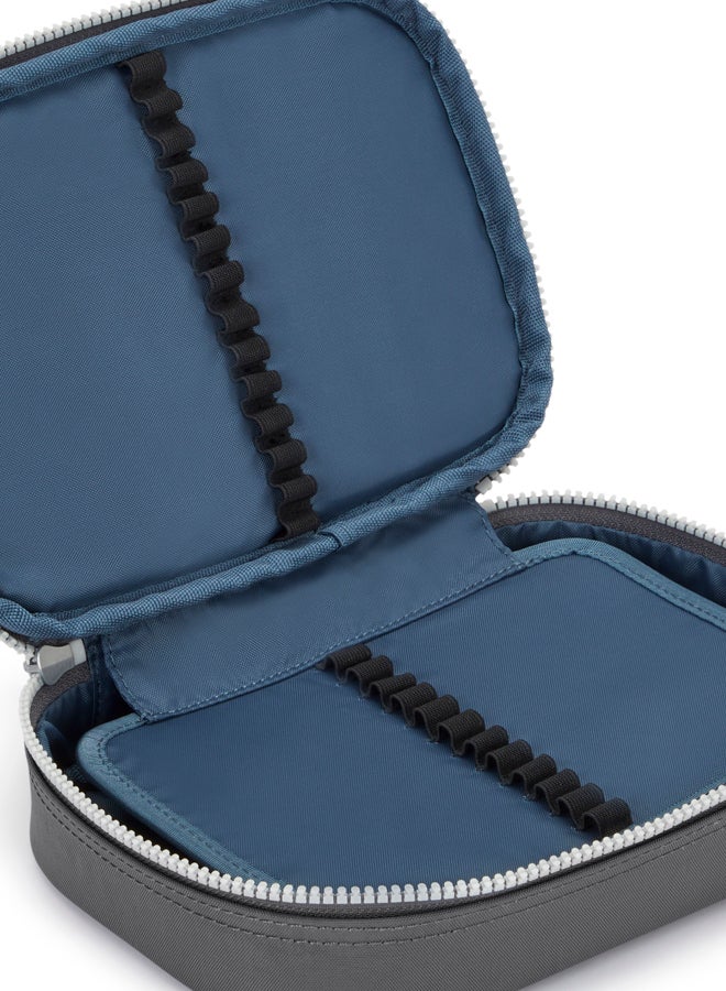 kipling 100 Pens Large Pencase - Back To Grey - Image 5