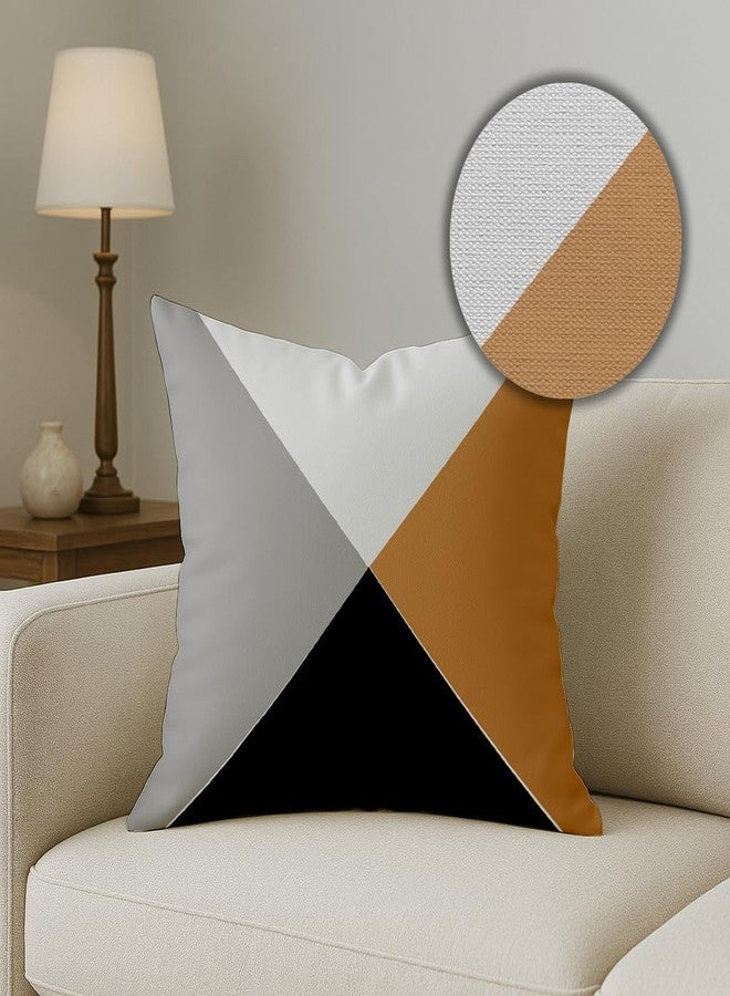 STITCHNEST غطاء وسادة من القطن من ستيتشنست، 300 خيط، (16 × 16 بوصة، متعدد الألوان) - 6 قطع - Image 3