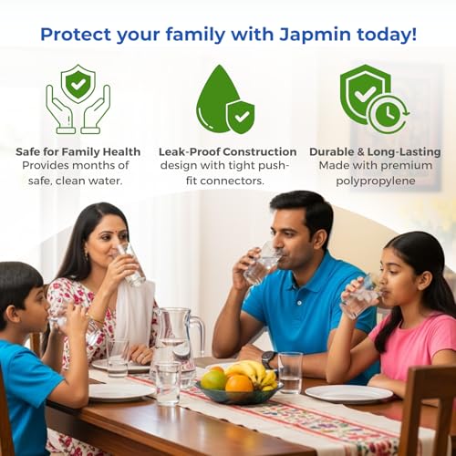 Japmin UF Membrane Filter Cartridge 10” | Convert RO Water Filter to UV UF Filter Water Purifier | 6000 L Life - Image 4