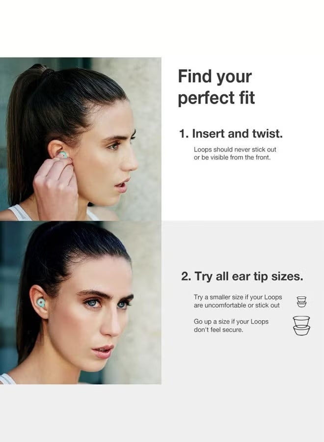 Wish Plus Ear Plugs for Sleeping Noise Cancelling, Immersive Silicone Noise Cancelling Earplugs for Sleeping, Studying, Working, Traveling, Swimming (-33dB) (Green) - Image 3