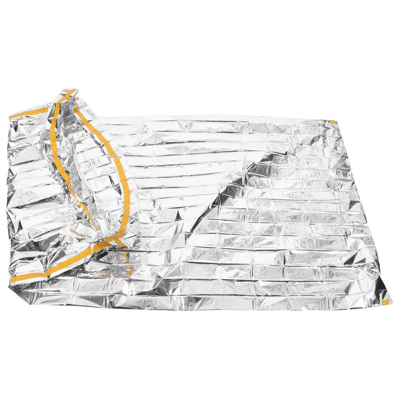 Thermal Liner Wear Resistant Portable Insulated Sleeping Sack for Camping Hiking Travel Random Color - Image 2