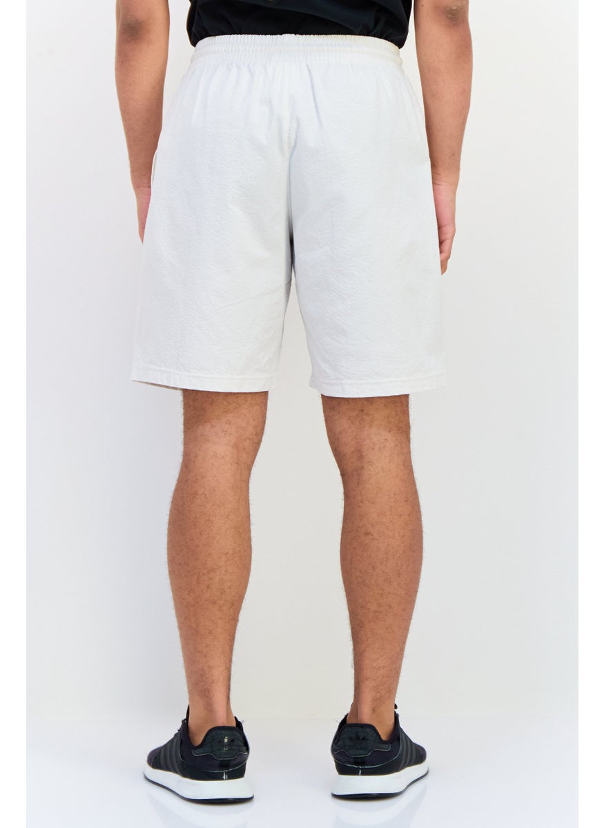 adidas Originals Men Sportswear Fit Outdoor Shorts, Off White  - Image 4
