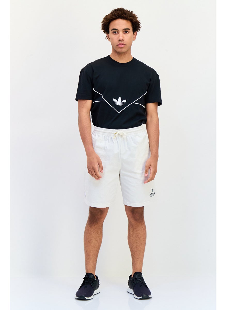 adidas Originals Men Sportswear Fit Outdoor Shorts, Off White  - Image 2