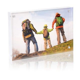 BBDOU Acrylic Photo Frame Magnetic Acrylic Picture Frames 4x6 inches Picture Display Desktop Bookshelf Standing Double Sided Thick Picture Frames - pzsku/ZF5F66E68E3D4FE74C5B7Z/45/1749490913/e372f896-36fb-46aa-b55e-71254bd3bf4c