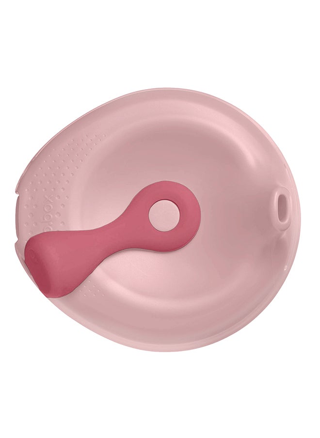 b.box Toddler Fill Plus Feed Reusable Silicone Food Pouch 110 ML, Blush  - Image 4