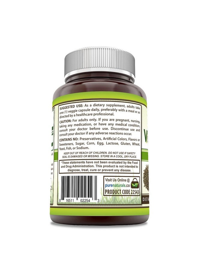 Pure Naturals Vitex Fruit 400 Mg 250 Capsules  - Image 4