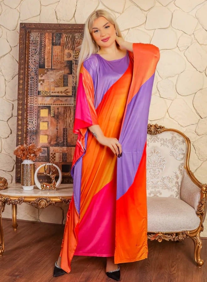 Zmurud Dubai Jersey Jalabiya- Printed  - Image 2