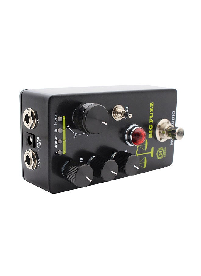 MOSKYAudio - FUZZ Guitar Effect Pedal 4 Mode Switch & Volume/Tone/Sustain Controls Compact Portable Digital Fuzz Guitar Effector Effect Processor for Electric Guitar - BIG FUZZ - Image 1