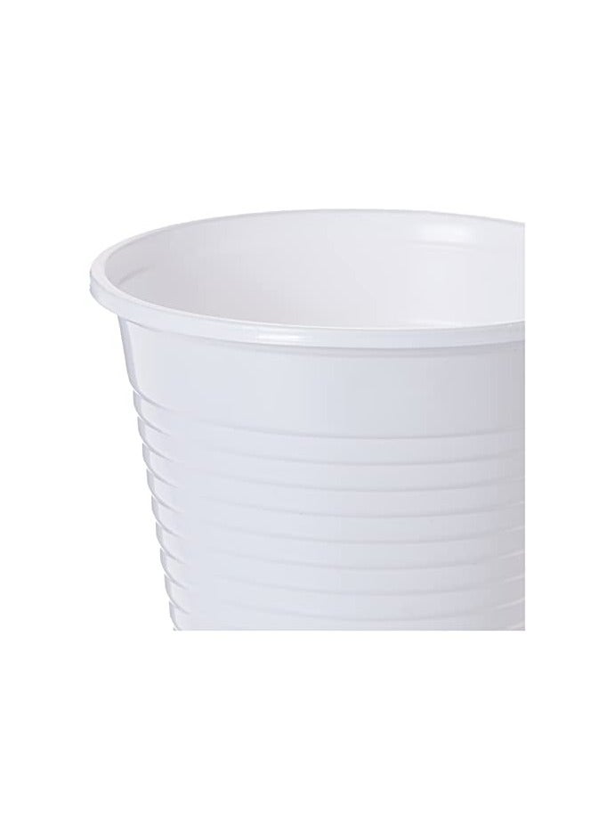 Green Tiger Disposable Plastic White Cups 5 ounce, for Juices, Water, Cold Drinks, 50 pieces - Image 4