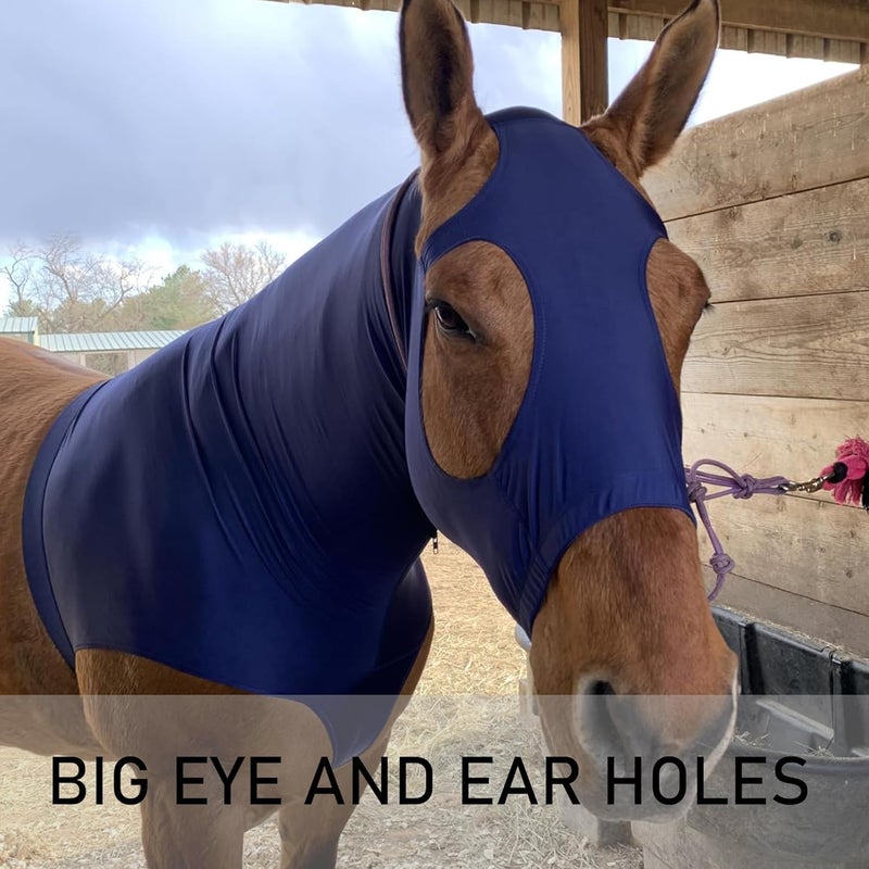 Leberna Stretch Horse Hood with Zip Advanced minimal build - Image 4