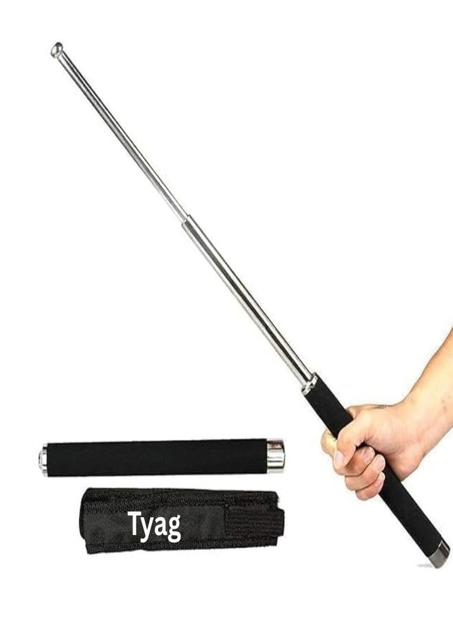 Olyra Foldable Safety Stick – Telescopic Expandable Security Rod with Anti-Slip Grip, Portable Personal Protection Tool for Travel, Outdoor & Emergency Use - Image 1