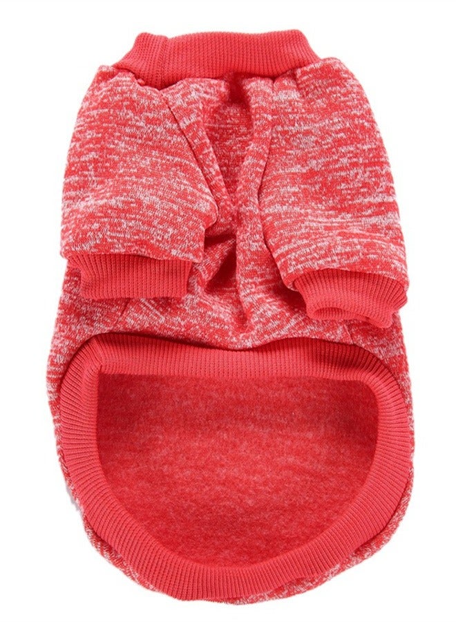 Loquat Squality Pet Dog T-shirt Clothing Autumn And Winter Nave Pink - Image 1