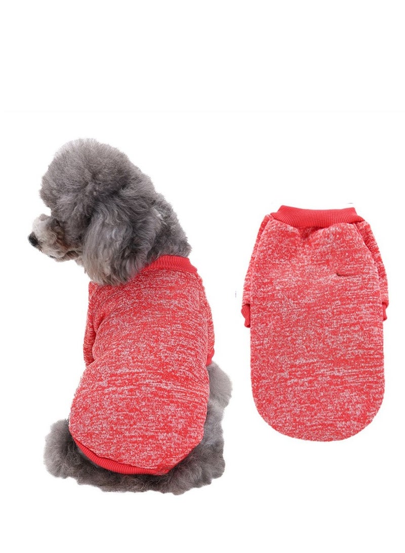 Loquat Squality Pet Dog T-shirt Clothing Autumn And Winter Nave Pink - Image 3