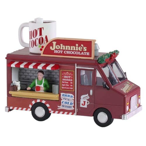 Lemax 93442 Johnnie's Hot Chocolate Christmas Village, Multicolor - Image 1