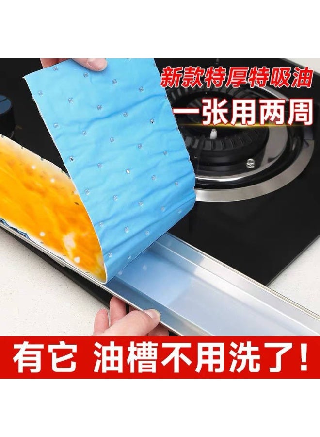 فلتر لاصق مكون من 3 طبقات لحماية الشفاط 90*10سم عبوة الباكيت 10 قطع - Image 2