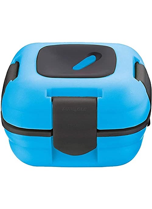 PINNACLE Pinnacle Insulated Leak Proof Lunch Box for Adults and Kids  Thermal Lunch Container With NEW Heat Release Valve 16 oz Blue 