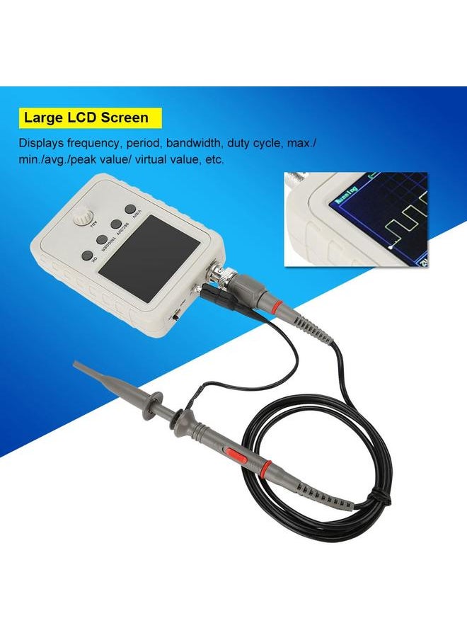 Thoraya - 12bit Accuracy 200KHz Mini Oscilloscope Auto/Conventional/Single Trigger Handheld Oscilloscope - Image 1