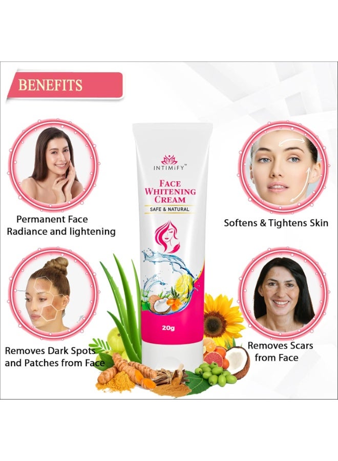 INTIMIFY كريم تفتيح الوجه إنتيميفاي للنساء 20 غرام - Image 3