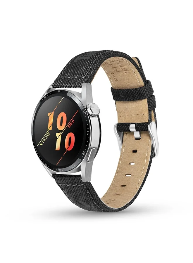Timberland Universal Replacement Leather Strap For Men And Women Compatible With Apple Watch Series 3-9, SE (38-40-41), Samsung, Huawei Or Quartz Watch With Lug Width Of 20mm