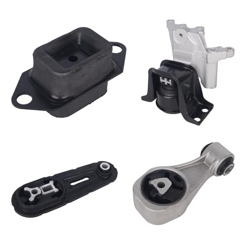KUSATEC 4PCS Engine Motor & Transmission & Torque Strut Mount Set Compatible with Nissan Juke 2011 2012/ Sentra 2013 2014 2015 2016 2017 2018 2019, Replacement for A7380 A7382 A7376 A4360 - Image 1