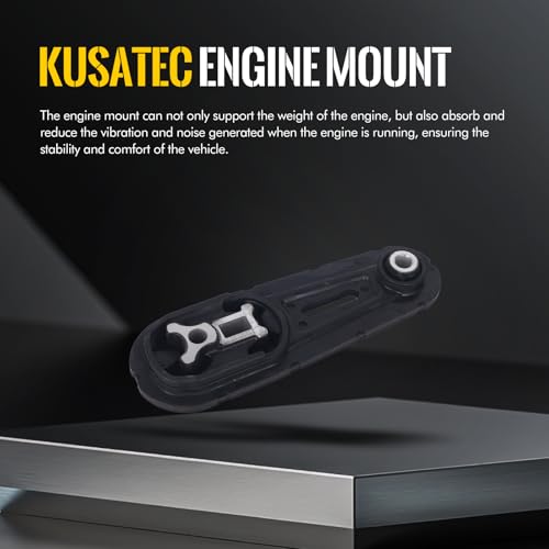 KUSATEC 4PCS Engine Motor & Transmission & Torque Strut Mount Set Compatible with Nissan Juke 2011 2012/ Sentra 2013 2014 2015 2016 2017 2018 2019, Replacement for A7380 A7382 A7376 A4360 - Image 4