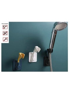 Generic Wall Mounted Adhesive Adjustable Handheld Shower Head Holder Portable Bracket - 1 Piece - Color may vary  - Image 4