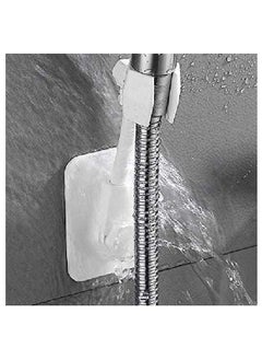 Generic Wall Mounted Adhesive Adjustable Handheld Shower Head Holder Portable Bracket - 1 Piece - Color may vary  - Image 2