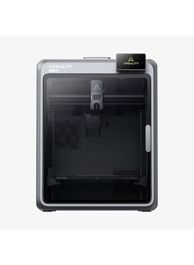 Creality 3D Creality K2 Pro 3D Printer, Multicolor 3D Printer w/o CFS, 600mm/s Max High-Speed, Dual AI Camera, Fully Assembled Auto Leveling, 300x300x300mm Large Print Volume, for Pros & Hobbyists Black - Image 2