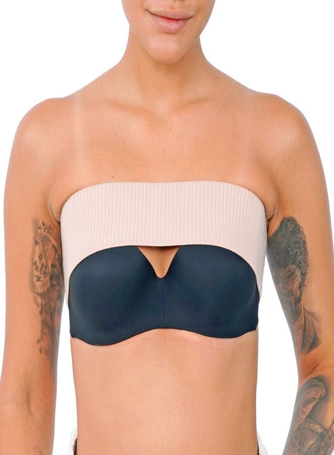 invera Breast Implant Stabilizer Band, Post Surgery Breast Augmentation and Reduction Strap, Chest Belt, Breast Support Bandage, One Size Fits All (Beige) - Image 2