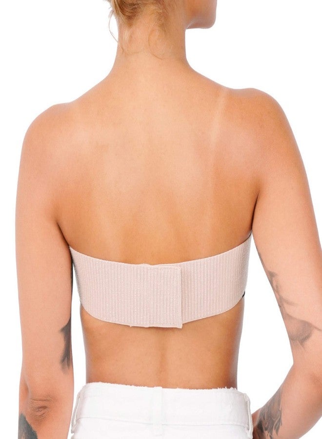 invera Breast Implant Stabilizer Band, Post Surgery Breast Augmentation and Reduction Strap, Chest Belt, Breast Support Bandage, One Size Fits All (Beige) - Image 3