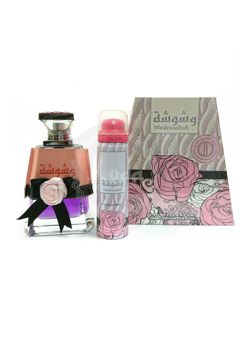 Lattafa Ladies Washwashah Gift Set Fragrances - Image 1