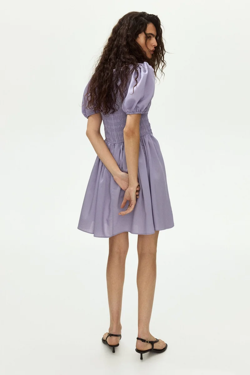 H&M  Smocked-bodice dress for Women | Best Price UAE