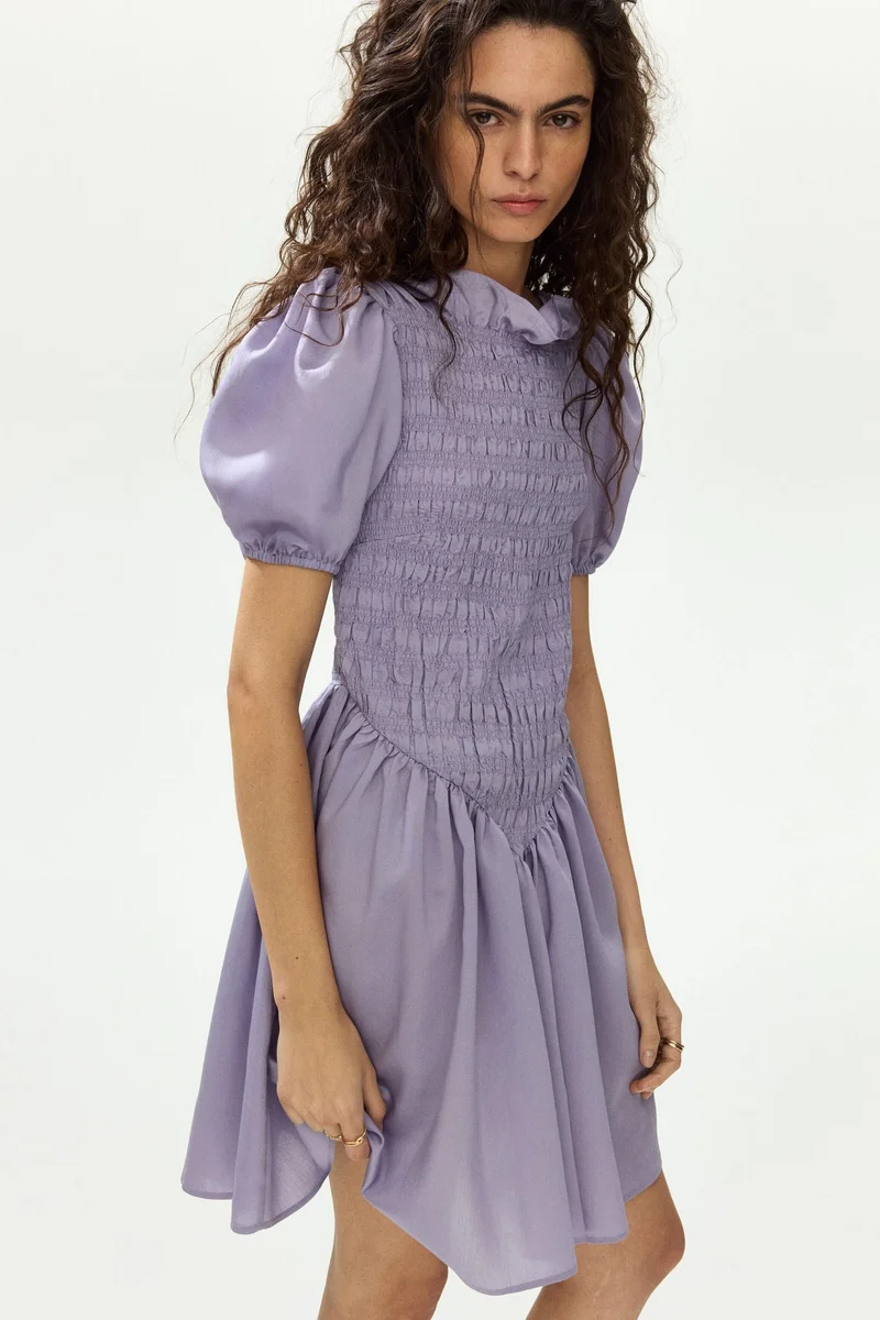 H&M Smocked-bodice dress