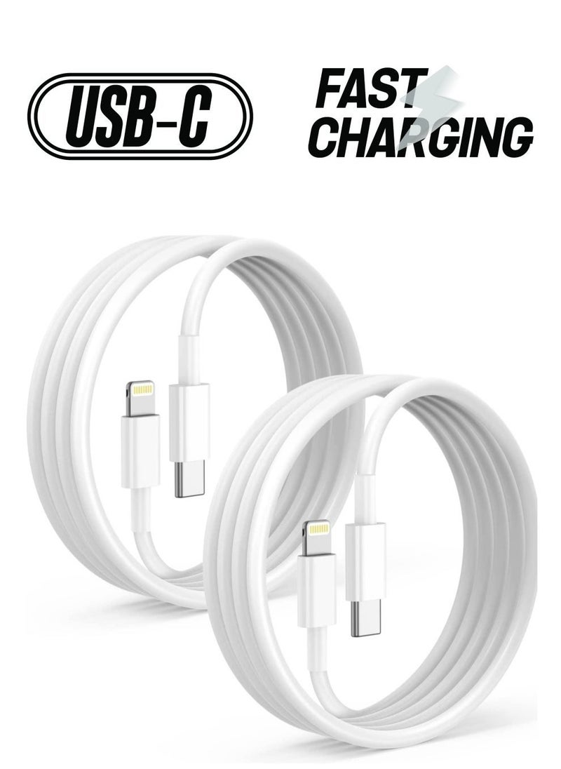 ELTRAZONE 2Pack for iPhone 13 PRO MAX  Fast Charger Cable  MFi Certified], USB Type C to Lightning Cable iPhone Charging Cord for Apple iPhone 13 12 11 Pro XR XS Max X 8 Plus iPad Pro - Image 1