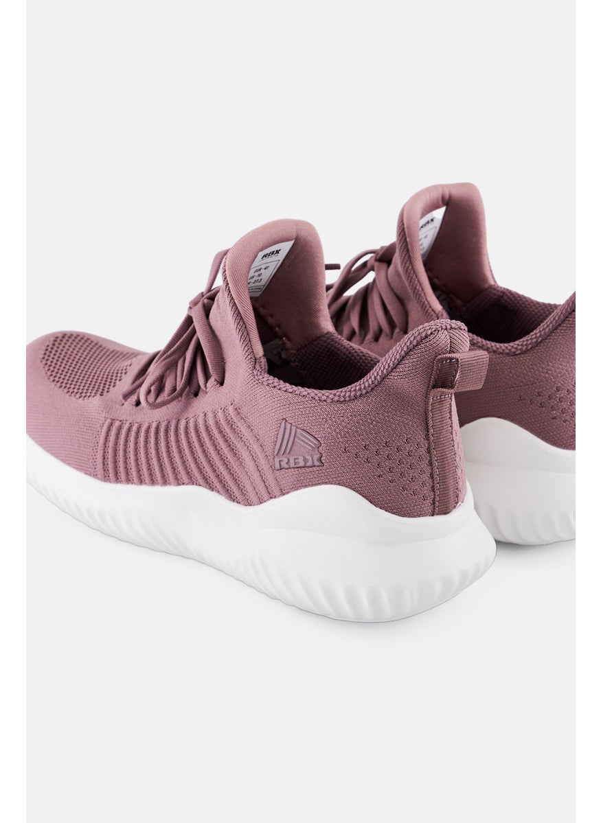 RBX Women Lace Up Training Shoes, Light Purple  - Image 2