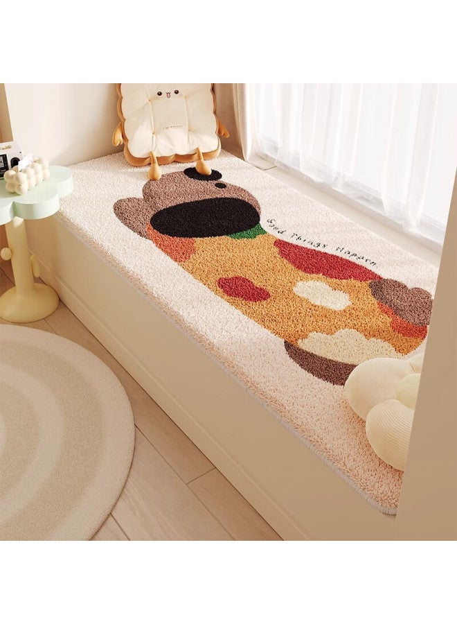 Manshuo Window Seat Cushion, Tatami Mat, All-season Use, Bedroom Balcony Sofa Pad, Thickened Customized Mat, 80*180cm
