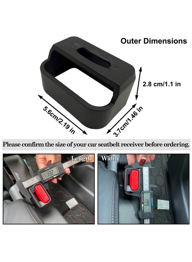 MISSEIAR Car Seatbelt Buckle Guard, Child Seat Belt Lock Seatbelt Buckle Cover Seat Belt Lock Cover, Buckle Guard for Kids/Special Needs, 2-Pack Fit Most Car (Expect Truck) - Image 2