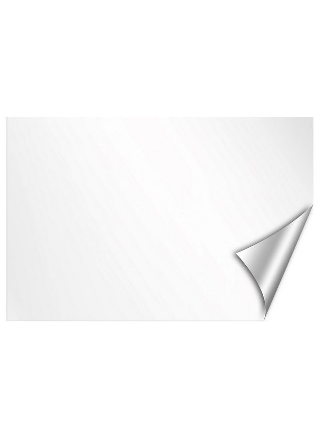 وول بوبس لوحة رسائل كبيرة من Wall Pops Wpe0446، باللونين الأبيض والعاجي، 36×24 بوصة  - Image 1
