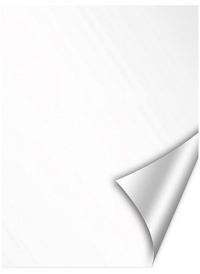 وول بوبس لوحة رسائل كبيرة من Wall Pops Wpe0446، باللونين الأبيض والعاجي، 36×24 بوصة  - Image 5