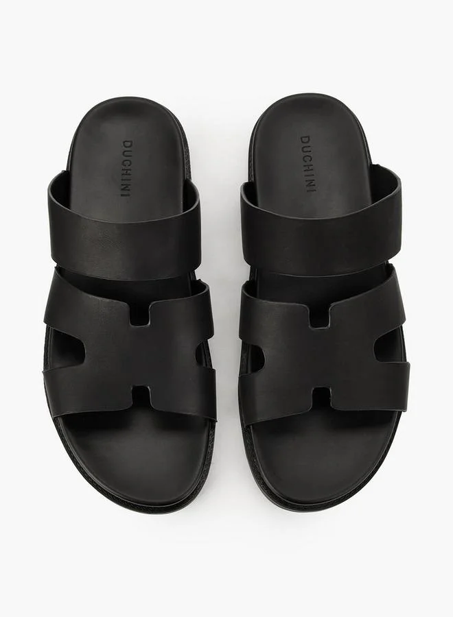 DUCHINI Men Slip-On Comfort Sandals
