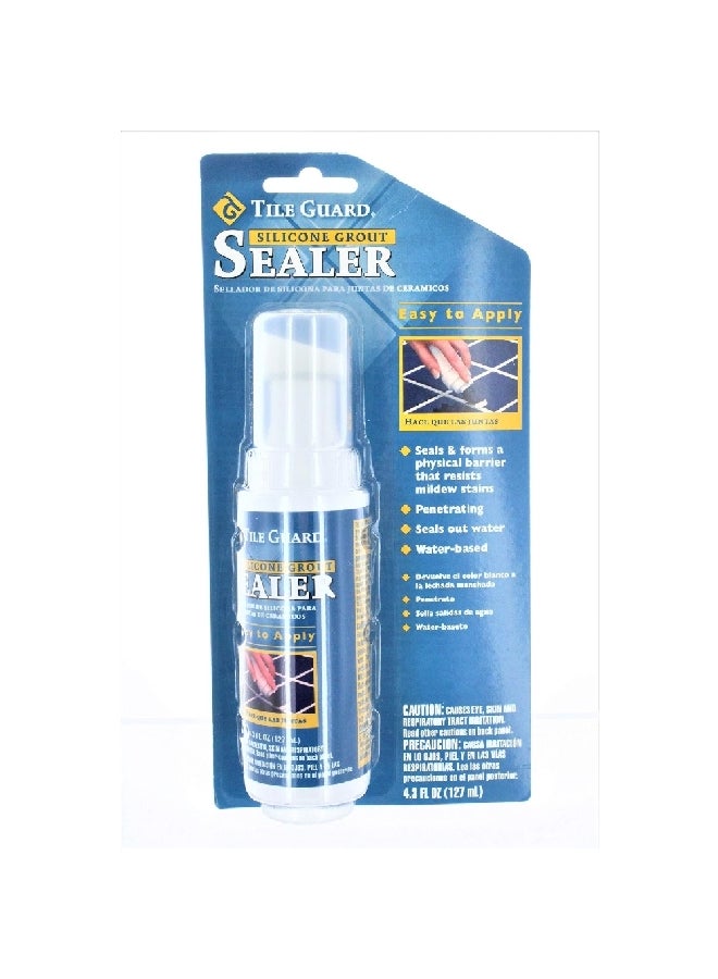 tile guard Water Based Penetrating Compact Silicone Grout Sealer 4.3 oz 9320-6 - Image 1