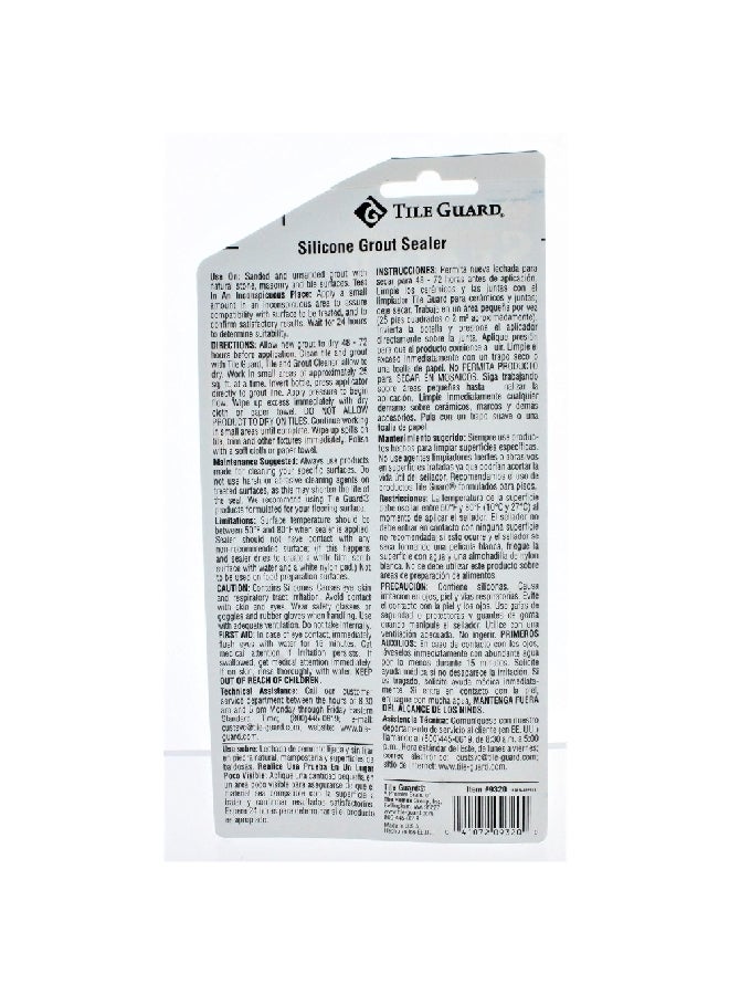 tile guard Water Based Penetrating Compact Silicone Grout Sealer 4.3 oz 9320-6 - Image 2