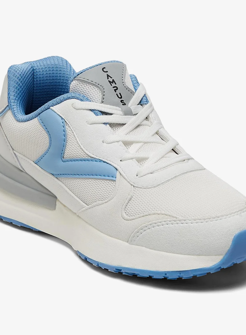 CAMPUS Wht/L.Sky Women’s Fashion Low Top Sneakers – Pop-Up Pastel Shades Shoes that Make Every Outfit Stand Out for Women | Best Price UAE