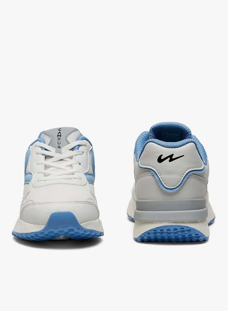 CAMPUS Wht/L.Sky Women’s Fashion Low Top Sneakers – Pop-Up Pastel Shades Shoes that Make Every Outfit Stand Out for Women | Best Price UAE