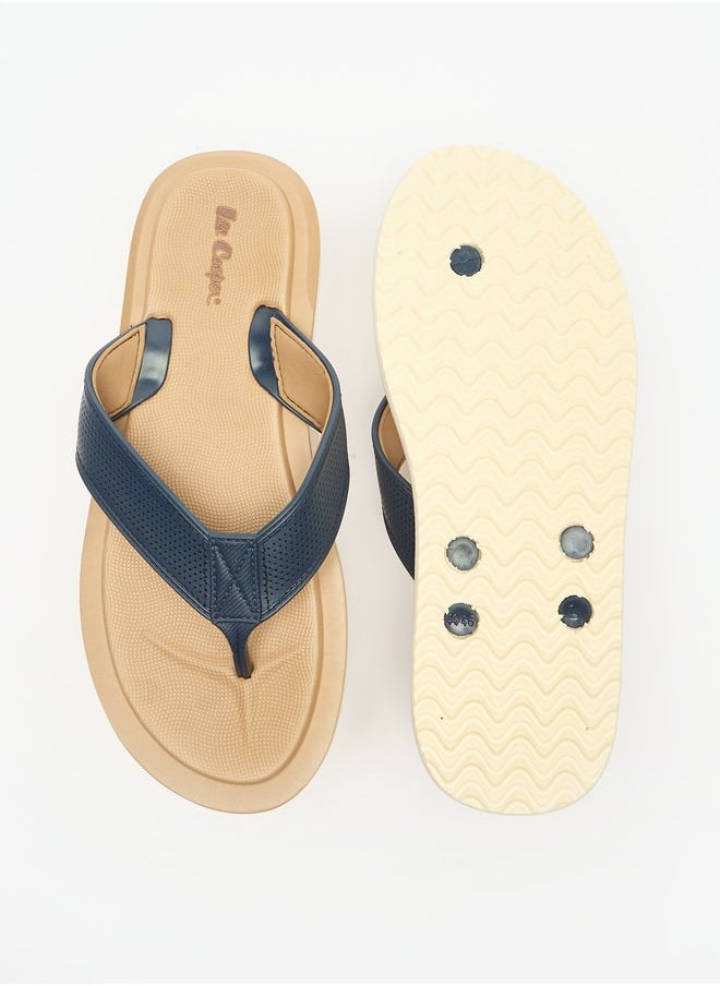 Lee Cooper شباشب رجالية بتفاصيل الشعار  - Image 5