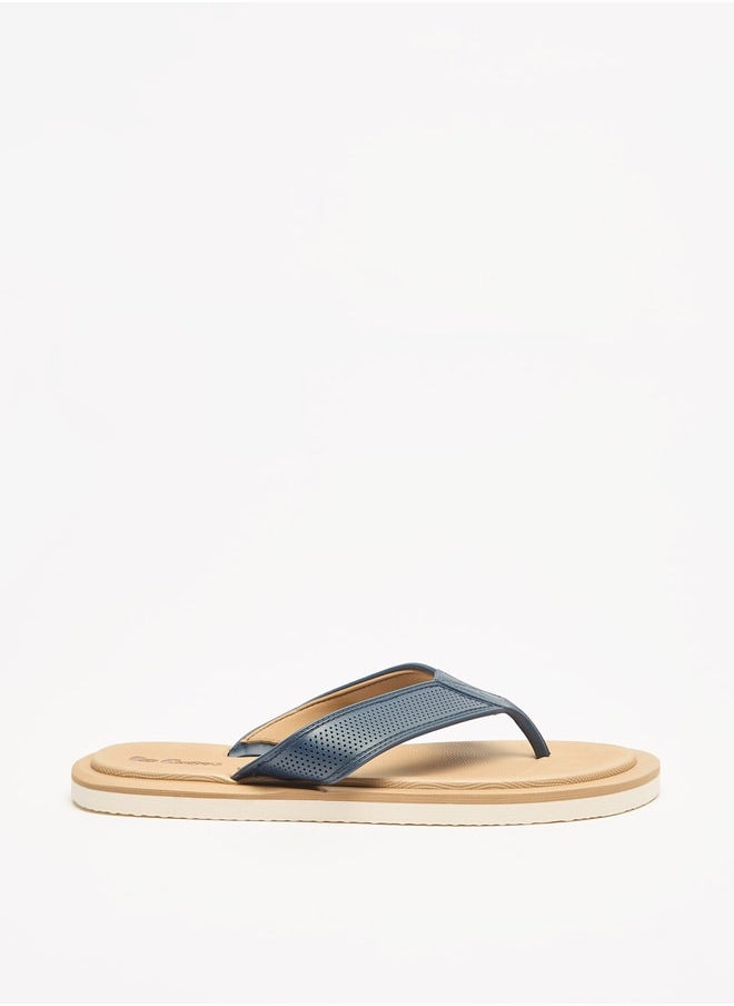 Lee Cooper شباشب رجالية بتفاصيل الشعار  - Image 3