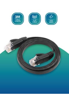 بريزلر كابل مسطح Cat 6 إيثرنت بطول 3 أمتار  - Image 2